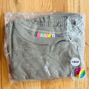 Big Bud Press Honeycomb cropped tee size S